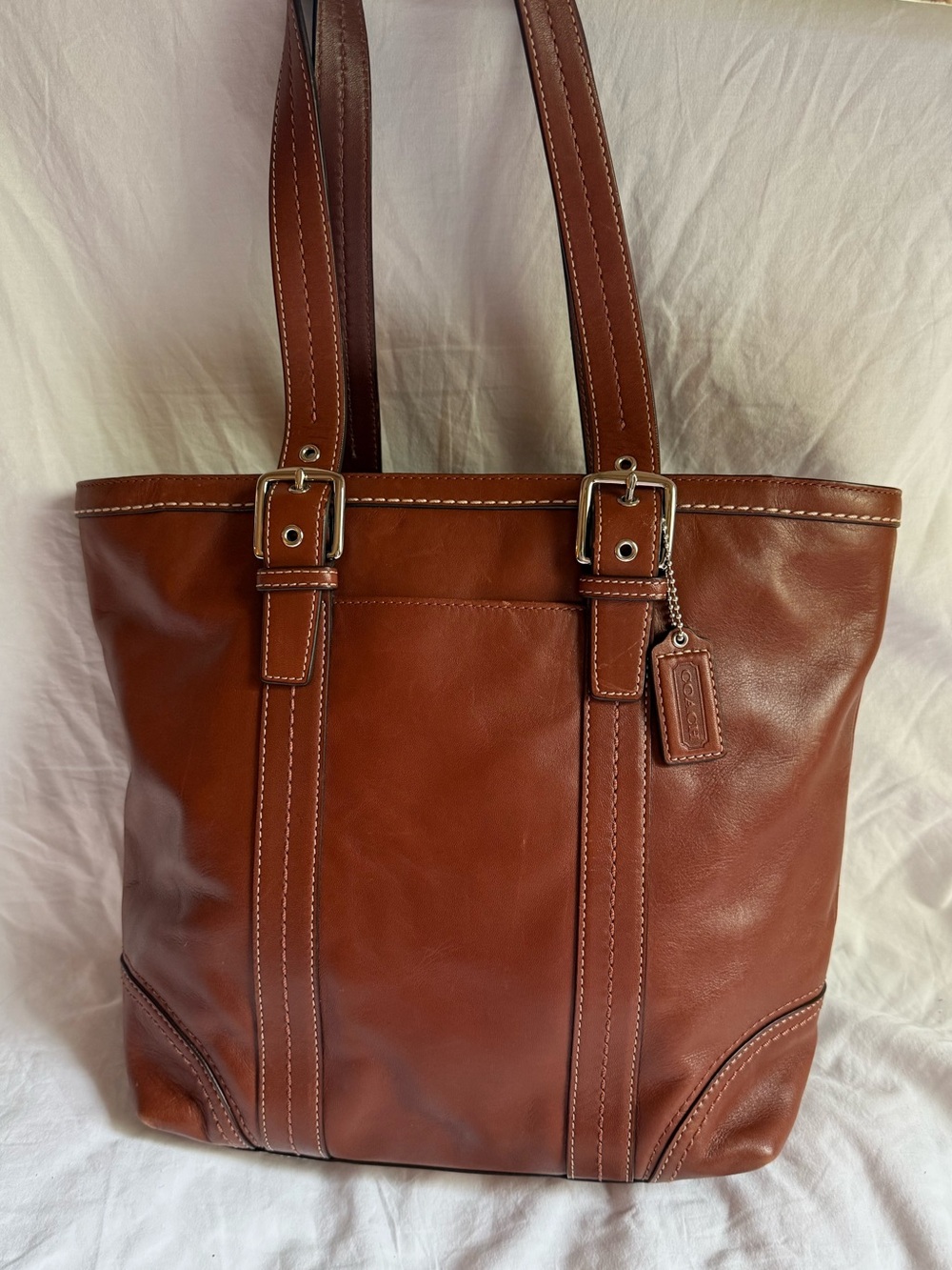 Coach Hampton Lunch Tote YKK #F12607